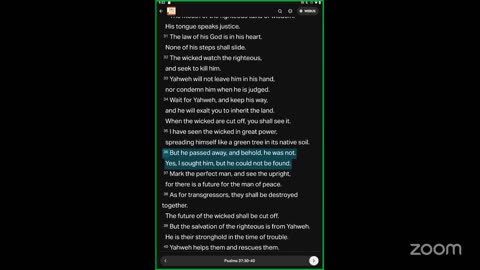 Aug 22nd, Day 234 - LIVE - Reading The One Year Bible Together