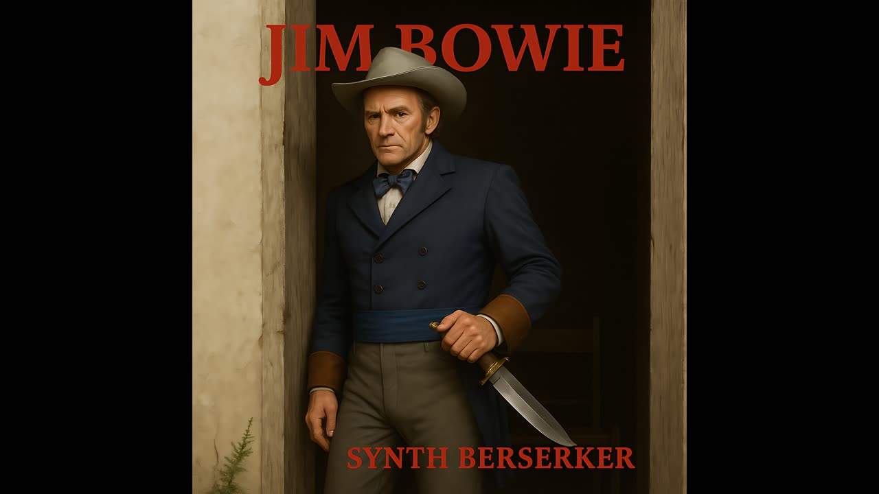 Jim Bowie | Synth Berserker | Epic Jazz Rock Fusion Anthem (The Alamo & Bowie Knife Legend)