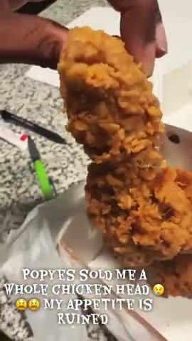 POPEYE'S Chicken Head...