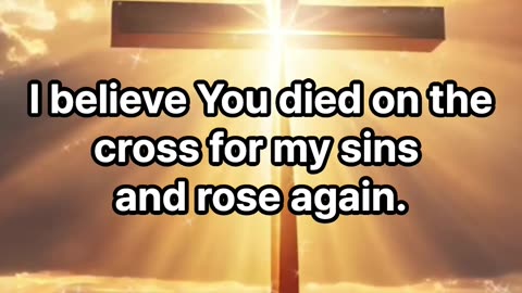 Born Again! A Sweet Prayer of Salvation