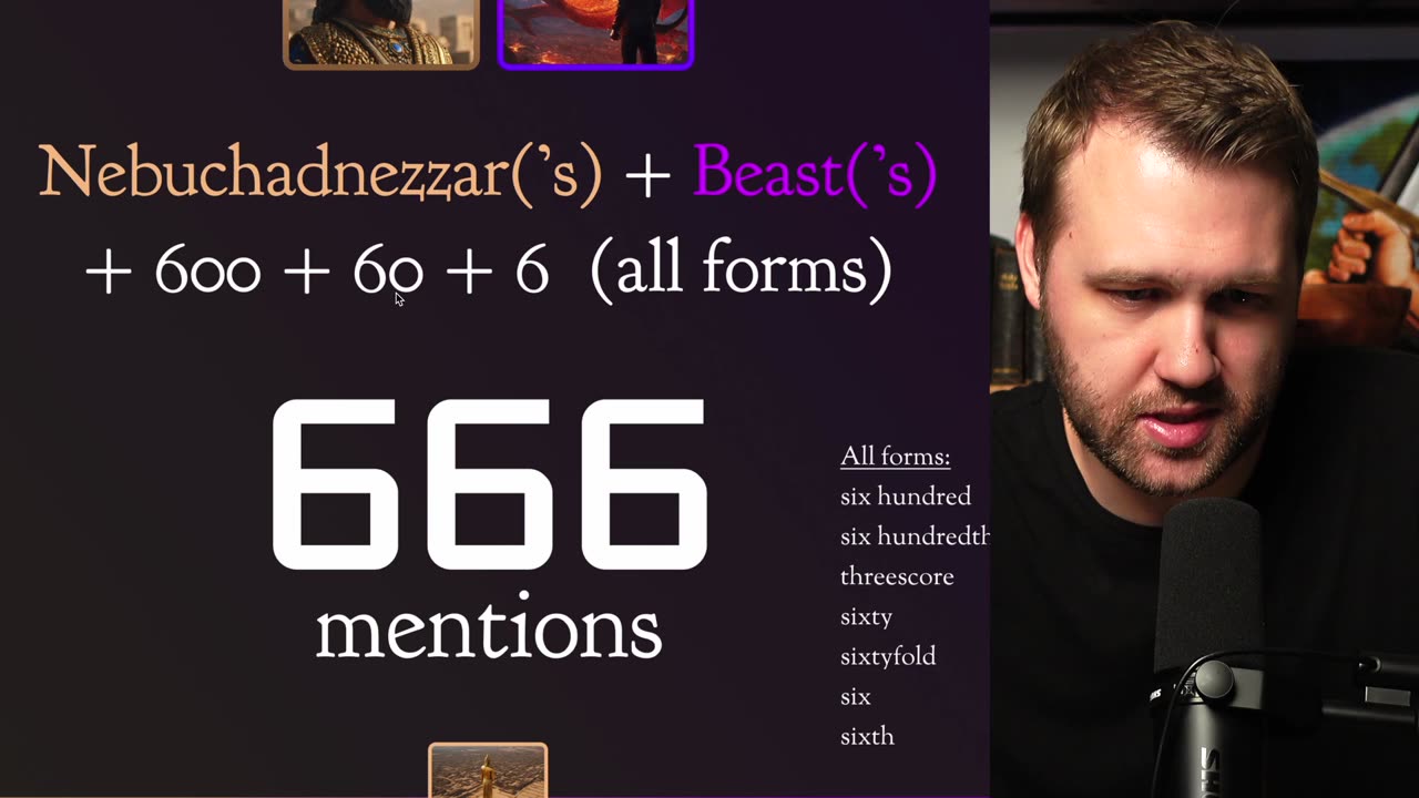 666 and The Holy Bible - pattern recognition and serious dot connecting!