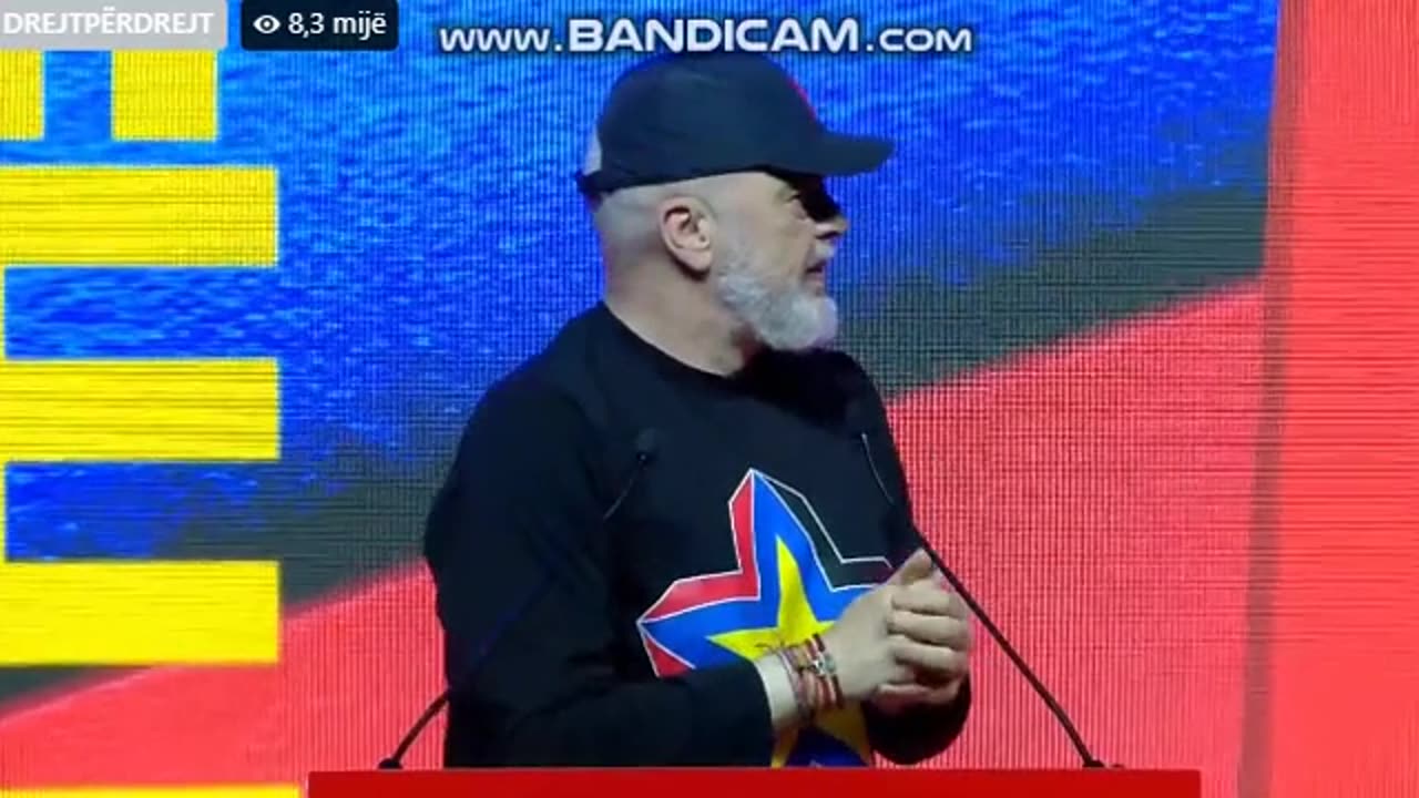 fanella e juventusit, edi rama