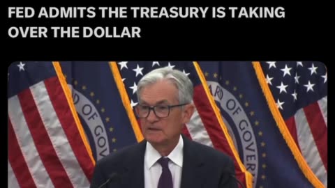 Fed officially admits the Treasury is taking over the Dollar