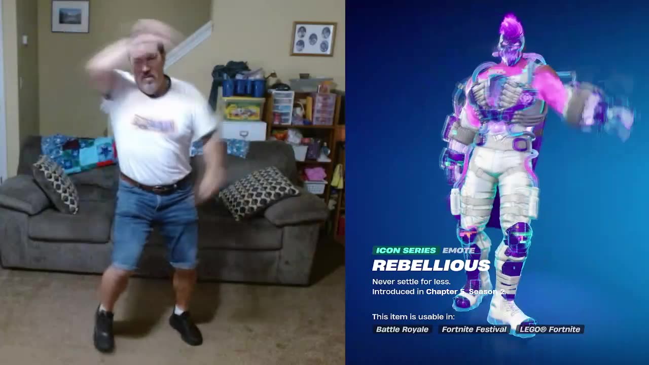 FFG Dance Fortnite Emotes Rebellious