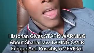 This historian has a BIG warning about the spread of Sharia Law in Europe and America!