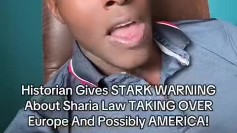 This historian has a BIG warning about the spread of Sharia Law in Europe and America!