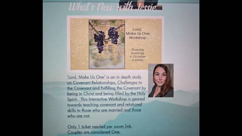 "Lord, Make Us One" Workshop Commercial