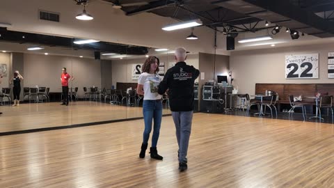 Progressive Double Two Step @ Studio 22 with Jim Weber 20250810 133004070