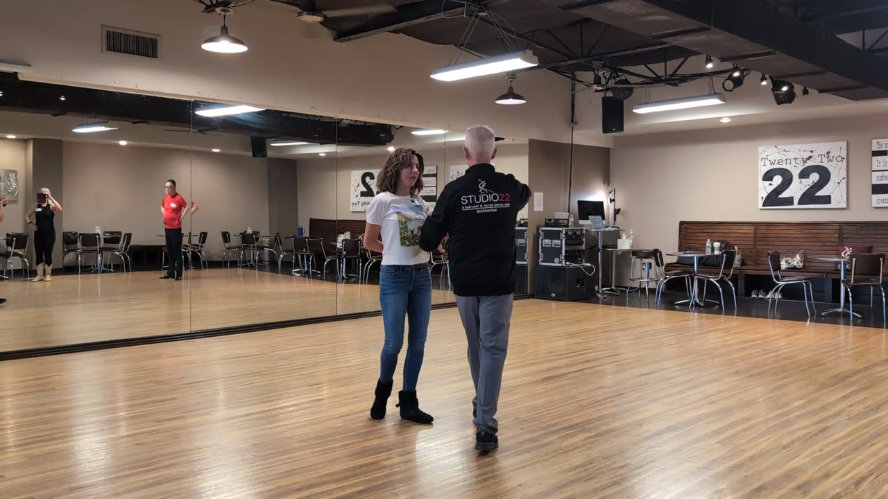 Progressive Double Two Step @ Studio 22 with Jim Weber 20250810 133004070