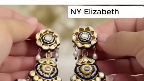 ANTIQUE VICTORIAN DIAMOND PEARL ENAMEL DANGLE DROP EARRINGS