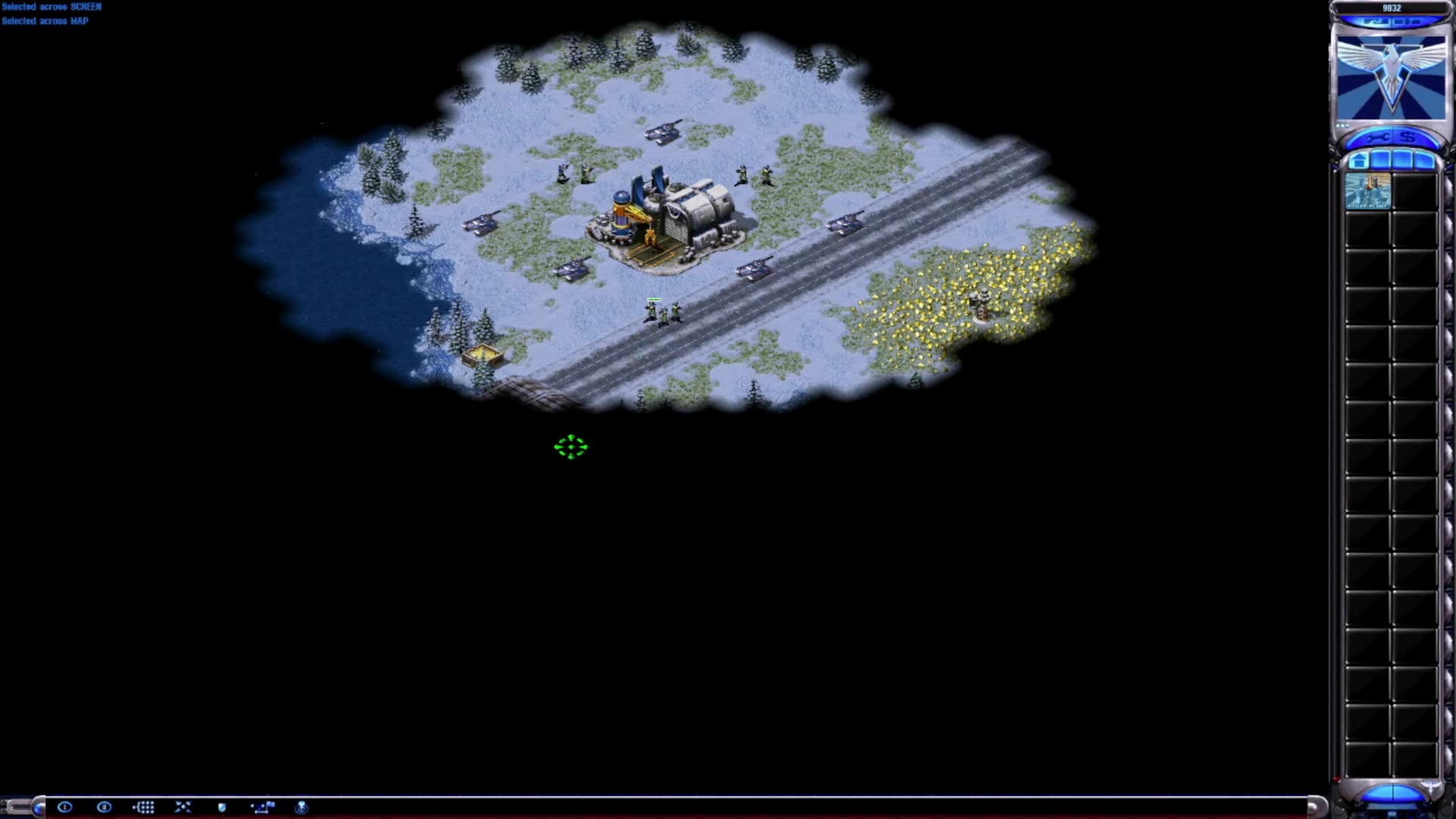 RED ALERT 2 YURIS REVENGE - EASY MODE - 4V4 - AGAINST SPENCERD