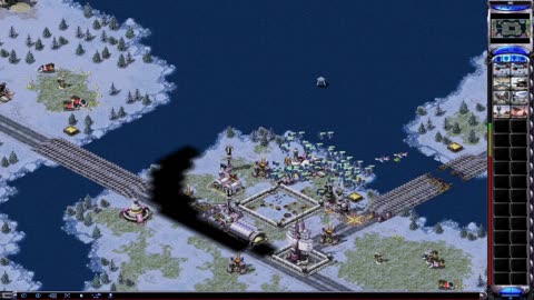 RED ALERT 2 YURIS REVENGE - EASY MODE - 4V4 - AGAINST SPENCERD