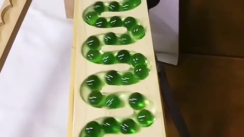 Wooden track ball, cool gameplay tutorial, the focus of the circle of friends! #educationaltoys