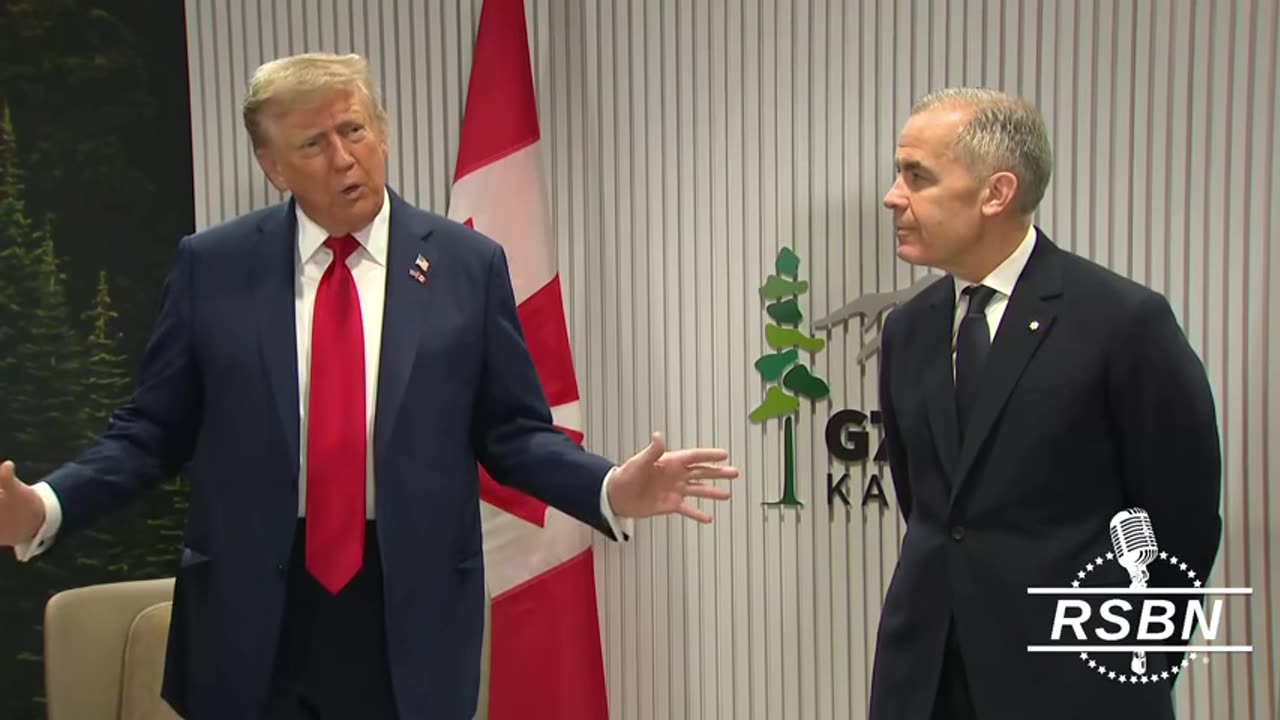 RSBN They should talk immediately before it's too late. Trump at G7...6-16-25