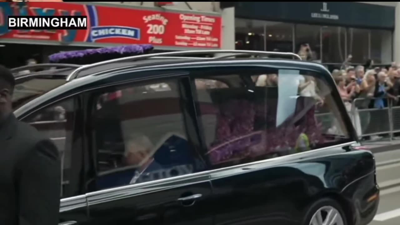 Ozzy Osbourne's Funeral Procession in Birmingham #shorts #ozzyosbourne #youtubeshorts