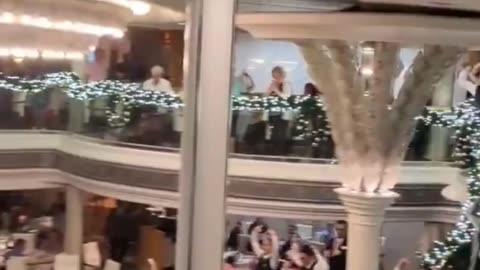 Royal Caribbean Cruise Members Celebrate Arrest of Maduro