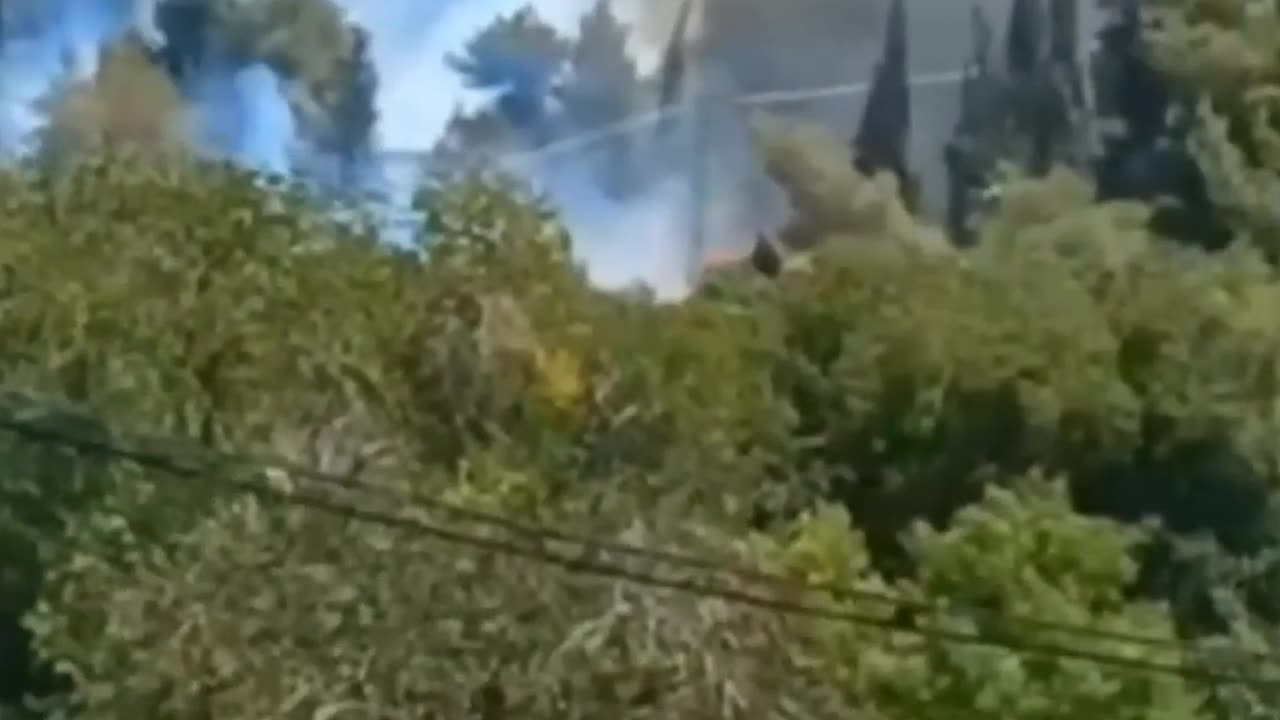 ROZSÁHLÉ POŽÁRY PUSTOŠÍ IZRAEL 11.6.2025