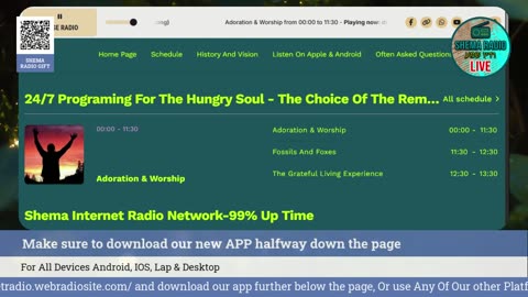 Shema Internet Radio Live Daily Stream