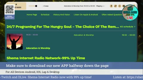 Shema Internet Radio Live Daily Stream
