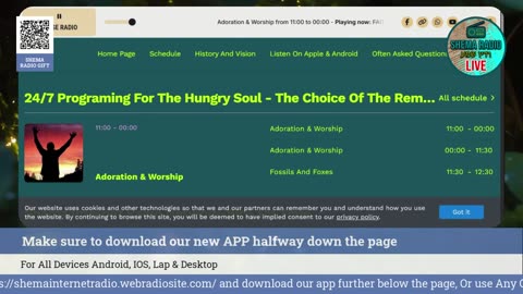 Shema Internet Radio Live Daily Stream