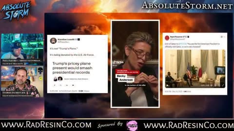 Absolute Storm: Ep. 24 10pm ET 5/14/25 - Feisty Cat|The Vatican|Qatar|Q-Proof