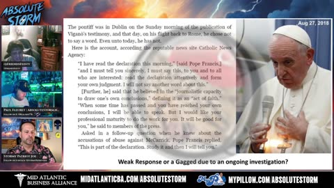Absolute Storm: Ep. 24 10pm ET 5/14/25 - Feisty Cat|The Vatican|Qatar|Q-Proof