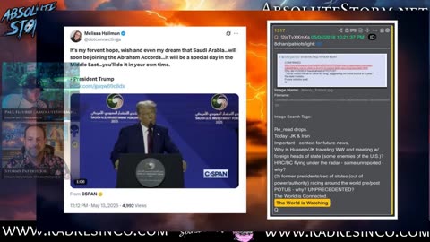 Absolute Storm: Ep. 24 10pm ET 5/14/25 - Feisty Cat|The Vatican|Qatar|Q-Proof