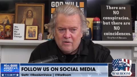 Bannon "They're saying they don't where Iran's Nuclear Material is, meaning: Boots on the Ground" 🪖