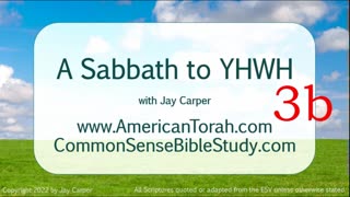 A Sabbath to YHWH, part 3b: Who Is the Sabbath For?