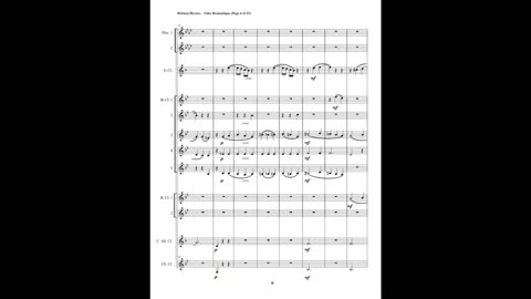 Claude Debussy – Valse Romantique (Clarinet Choir + 2 Piccolos)