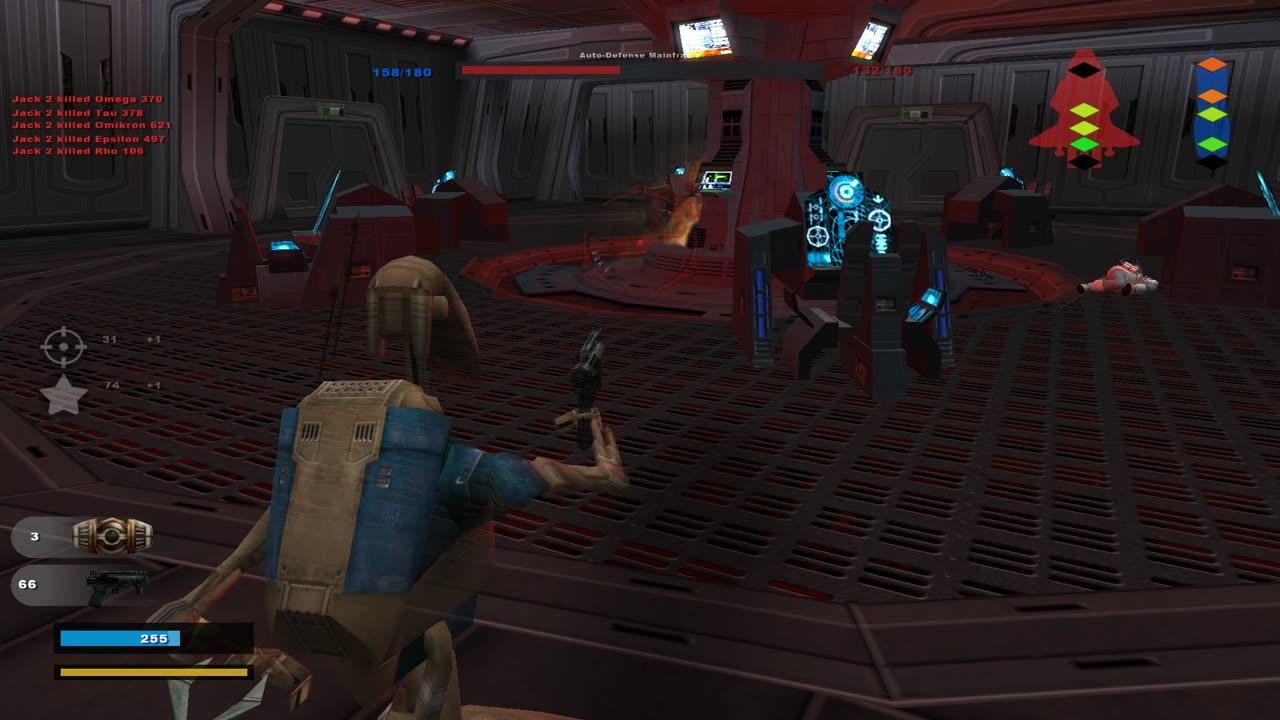 Star Wars Battlefront II 2005: Instant Action Space Assault - Space Kashyyyk CIS Gameplay