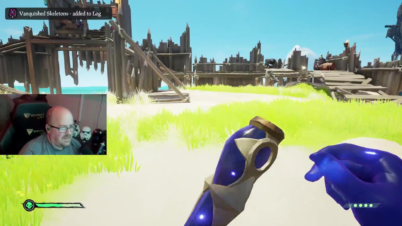 Trying not to lose my loot