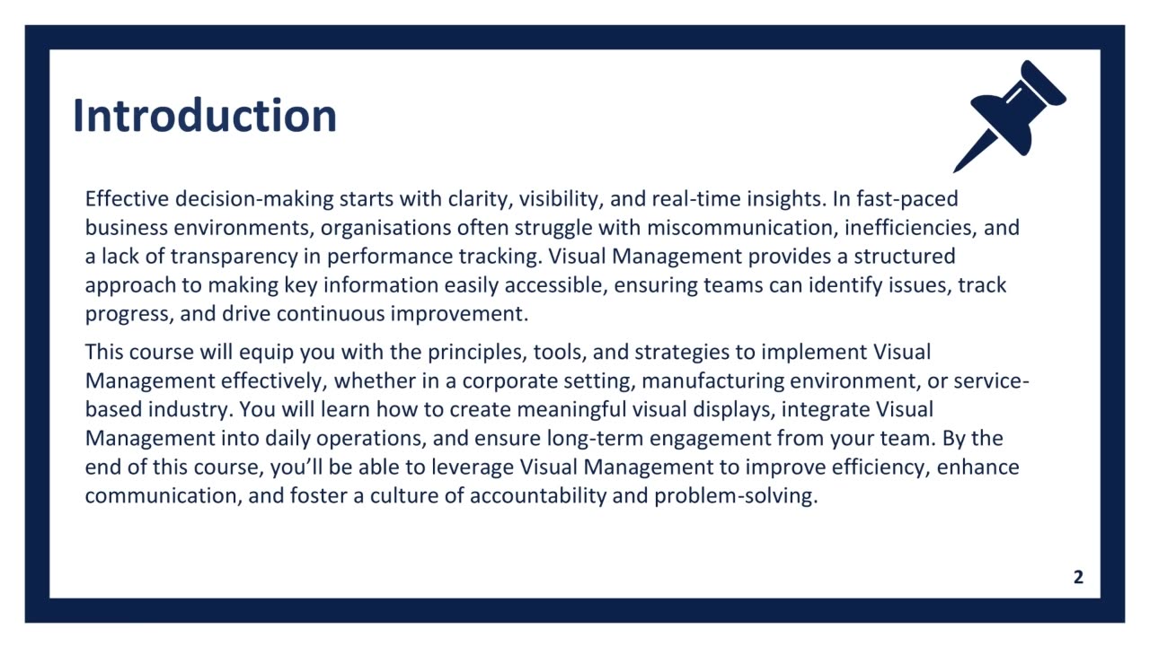 Visual Management (Part 1): Make Performance Visible. Drive Action | High Impact Academy