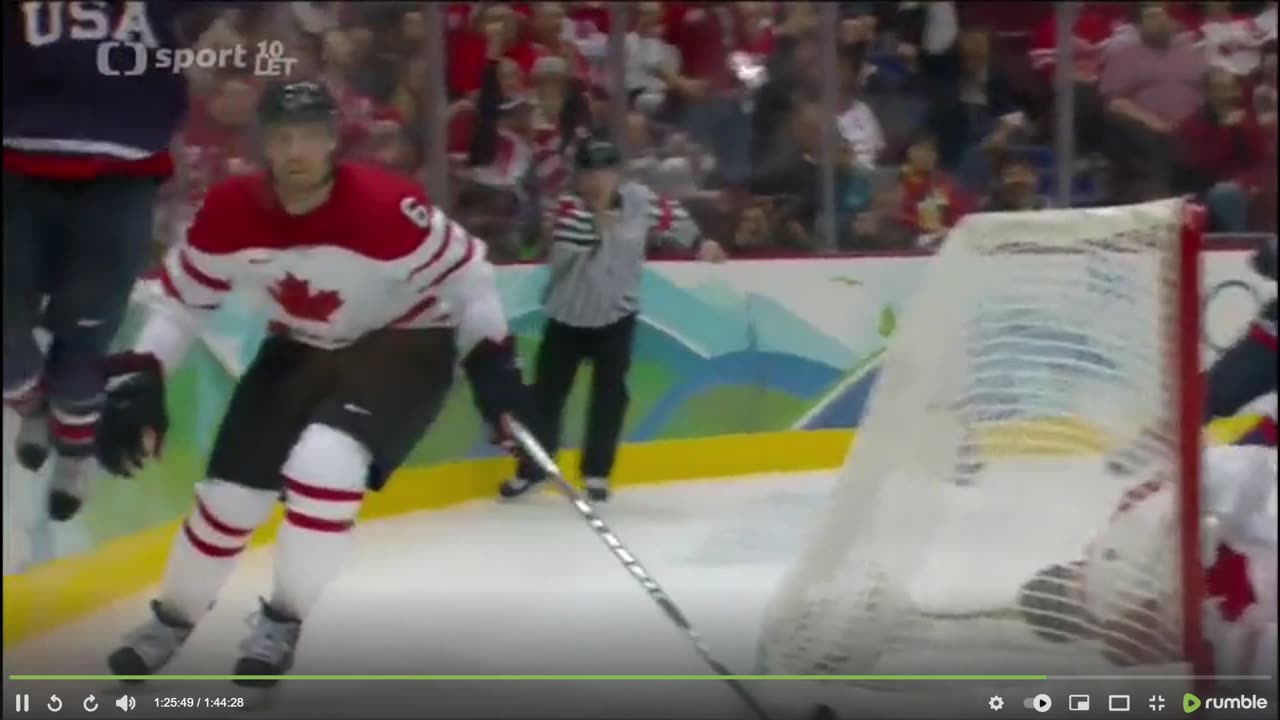 Kanada vs USA - finále ZOH 2010