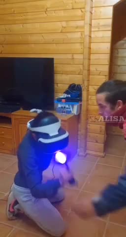 I bought my wife VR glasses 🙄