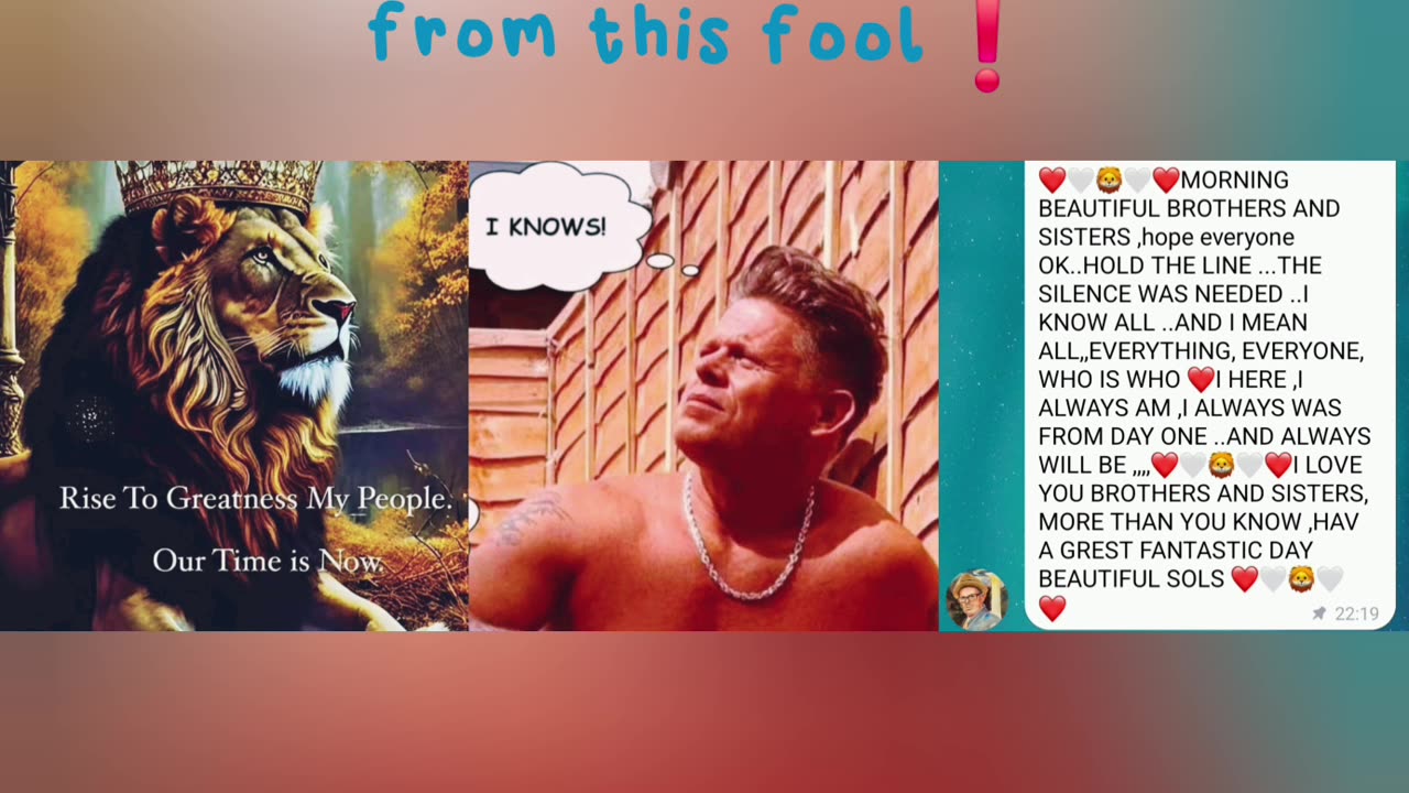 His Silence Did Not Last🫢