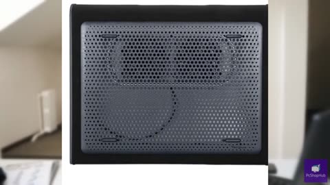 Targus 17 Inch Dual Fan Lap Chill Mat - Soft Neoprene Laptop Cooling Pad for Hea