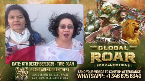 Over 4,000 saints have already registered and the nations are gathering.