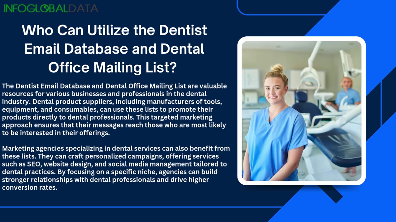 Access Verified and Privacy-Compliant Dental Email Lists for Targeted Marketing