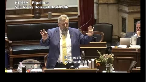 12 May 2025 Sen Klimesh, debate on HF 639 on Senate Floor
