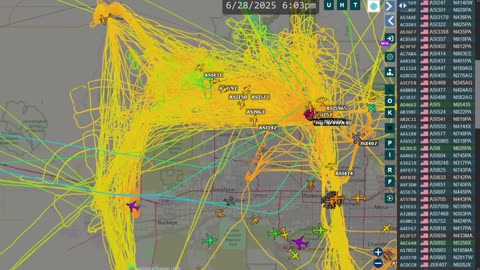 BIrd Mafia utah china india over Arizona - June 28th 2025 - no audio -