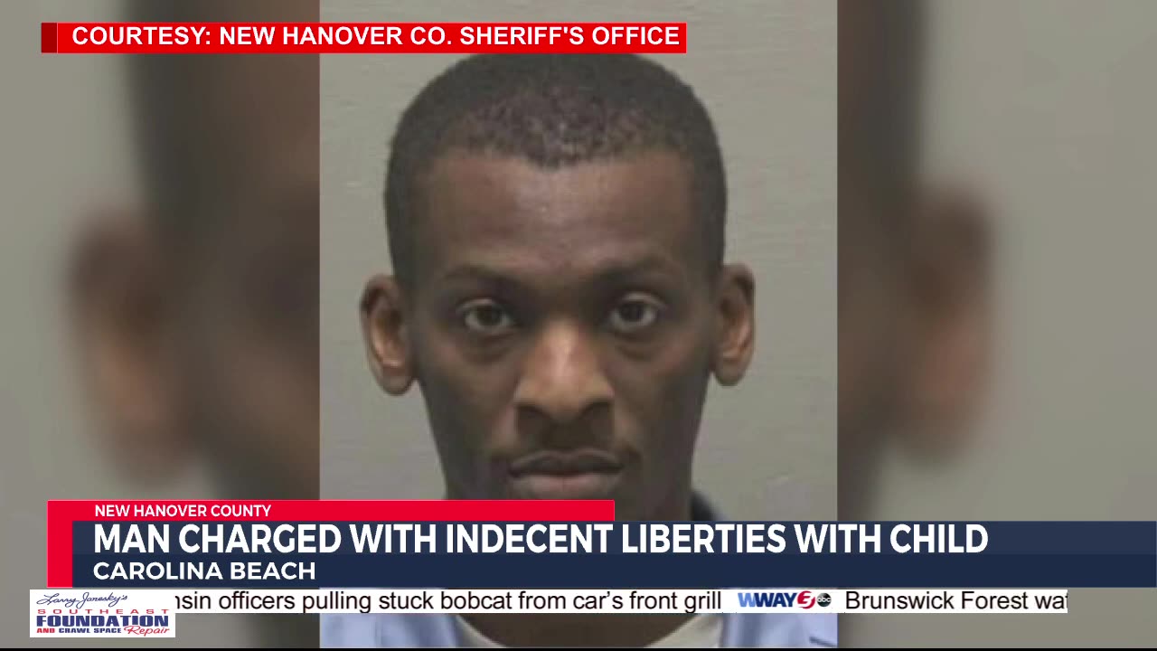 black man arrested in carolina beach for alleged indecent liberties with child