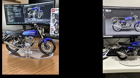CARA MEMBUAT MINIATUR MOTOR AI VIRAL TIKTOK ANTI GAGAL!! 🔥