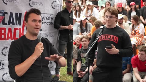 Charlie Kirk Vs Anti Israel Student