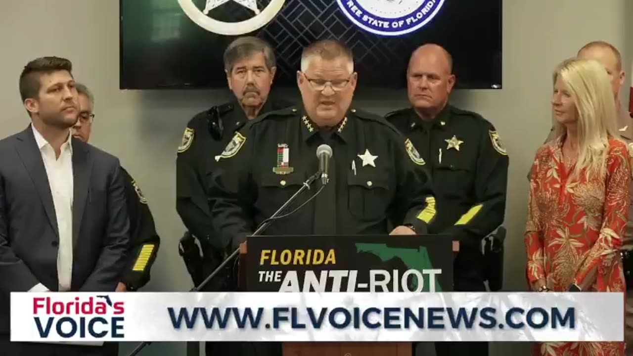 WE WILL K*LL YOU!': Florida sheriff has a message for would-be leftist rioters. NOT IN FLORIDA.