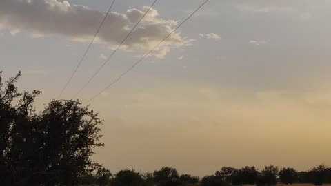 Golden Silence | Mesmerizing Sunset Captured in Real Time