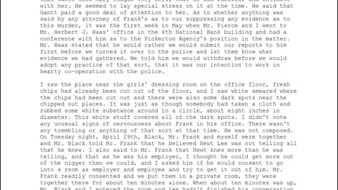 HARRY SCOTT, Sworn In For The State, 11th To Testify