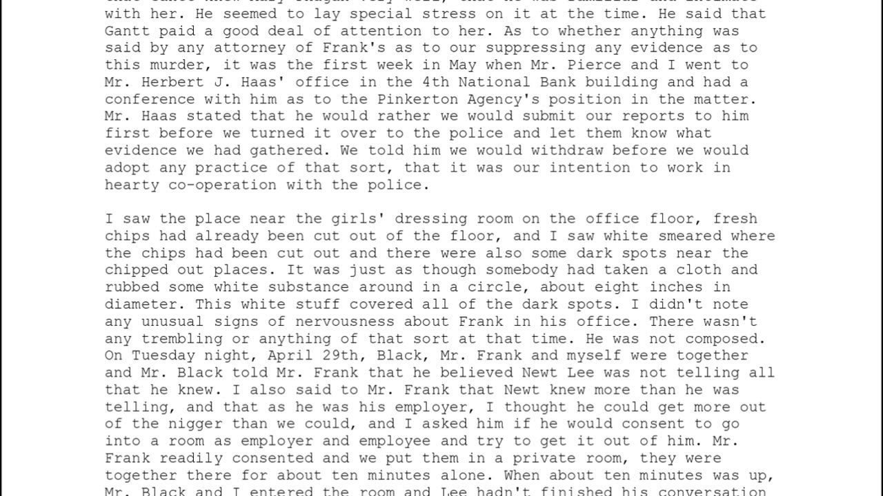 HARRY SCOTT, Sworn In For The State, 11th To Testify