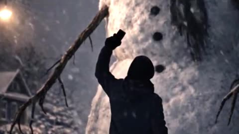 Do You Want To Take A Photo With A Snowman #horror #ghost #scary #snowman #horrorstories