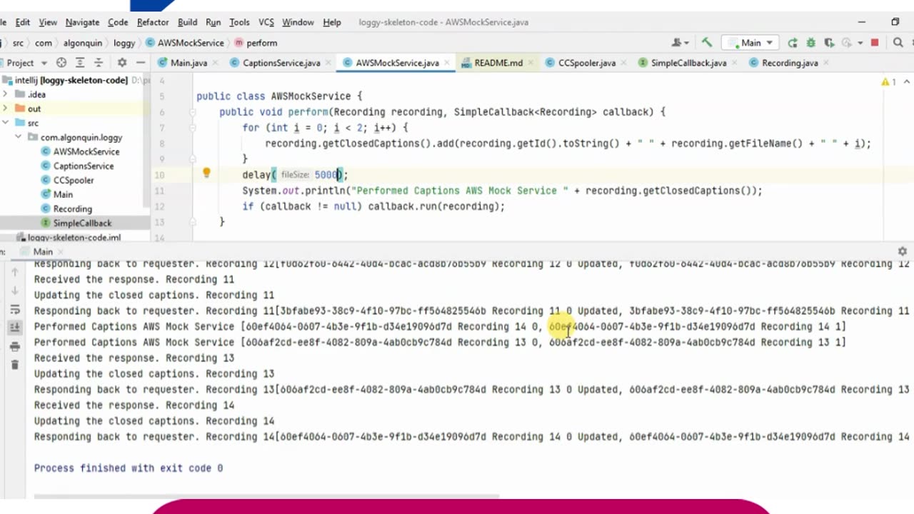 Student Work(Java) | 24F_CST8288N_800 OOP with Design Patterns Assignment 2 Output Video | Algonquin